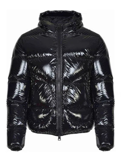 Herno Down Jacket Made Of  Polyamide In Black