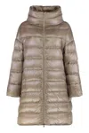 Herno Down Jacket Matilde In Nylon In Gray