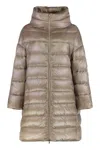 Herno Down Jacket Matilde In Nylon In Gray