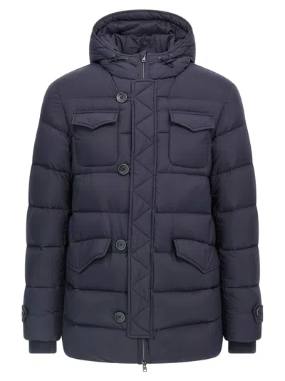 Herno Down Jacket In Navy