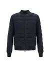 Herno Suede-effect Hooded Jacket In Nero