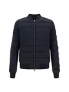 Herno Suede-effect Hooded Jacket In Nero