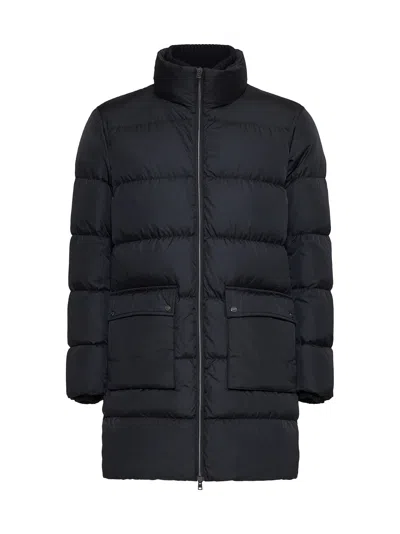 Herno Down Jacket In Nero Espresso