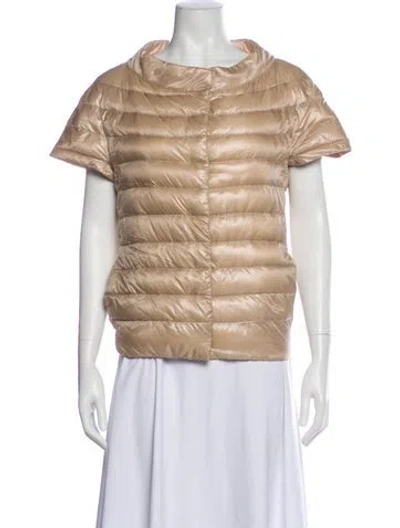 Pre-owned Herno Down Jacket In Neutral