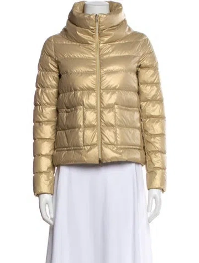 Pre-owned Herno Down Jacket In Neutral
