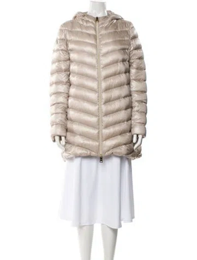 Pre-owned Herno Down Jacket In Neutral