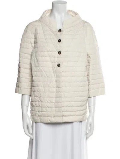 Pre-owned Herno Down Jacket In Neutral