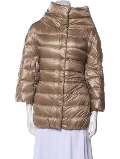 Pre-owned Herno Down Jacket In Neutral