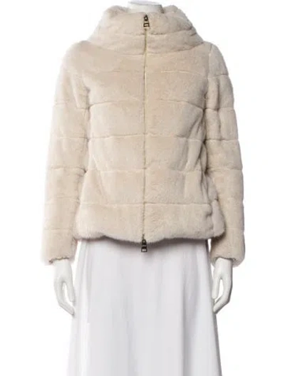 Pre-owned Herno Down Jacket In Neutral