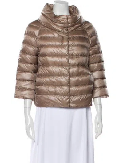 Pre-owned Herno Down Jacket In Neutral