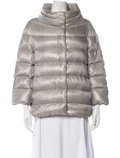 Pre-owned Herno Down Jacket In Neutral