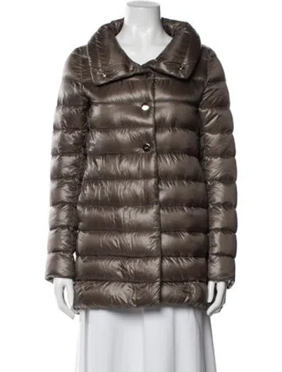 Pre-owned Herno Down Jacket In Neutral
