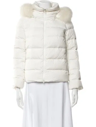Pre-owned Herno Down Jacket In Neutral