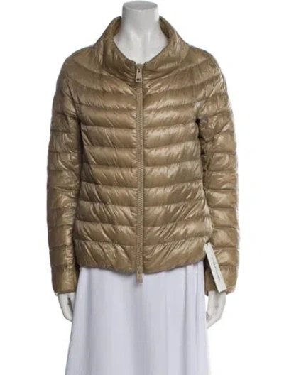 Pre-owned Herno Down Jacket In Neutral