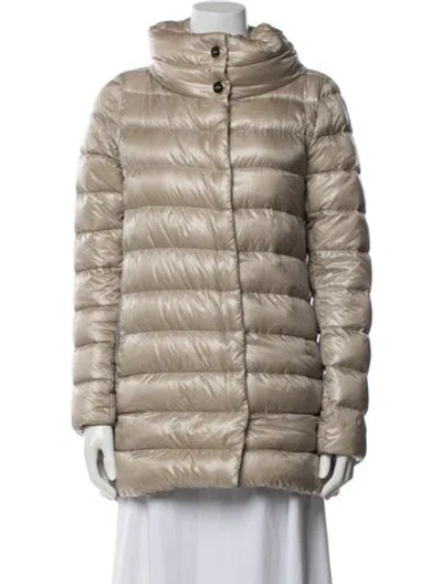 Pre-owned Herno Down Jacket In Neutral