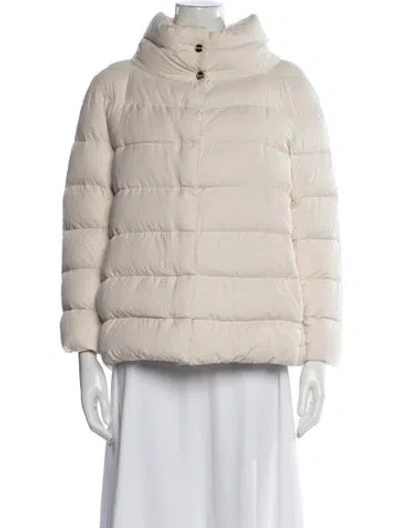 Pre-owned Herno Down Jacket In Neutral