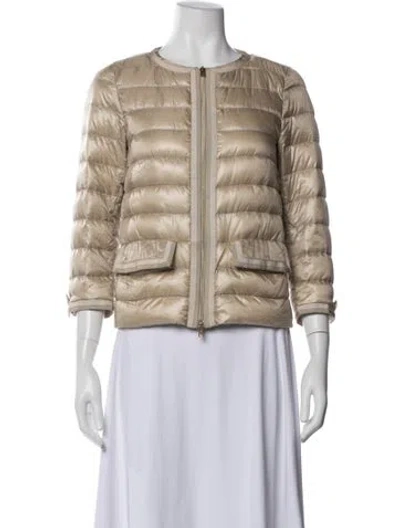 Pre-owned Herno Down Jacket In Neutral