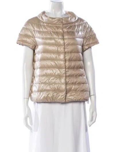 Pre-owned Herno Down Jacket In Neutral