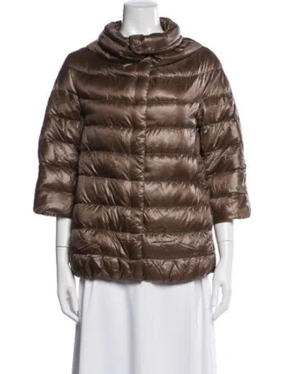 Pre-owned Herno Down Jacket In Neutral