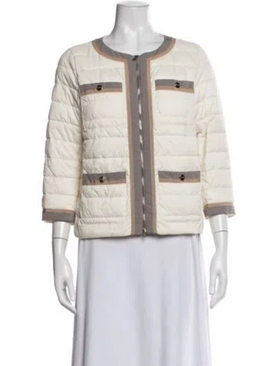Pre-owned Herno Down Jacket In Neutral