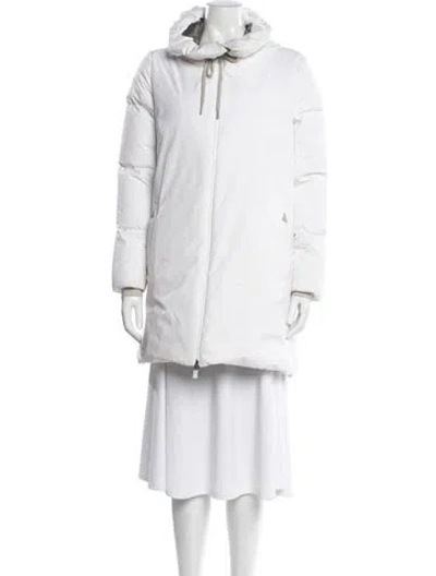 Pre-owned Herno Down Jacket In Neutral