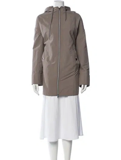 Pre-owned Herno Down Jacket In Neutrals
