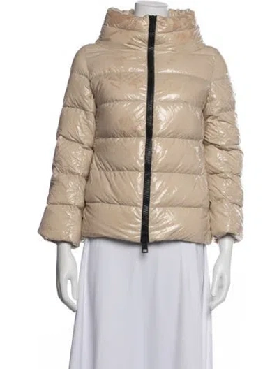 Pre-owned Herno Down Jacket In Neutrals