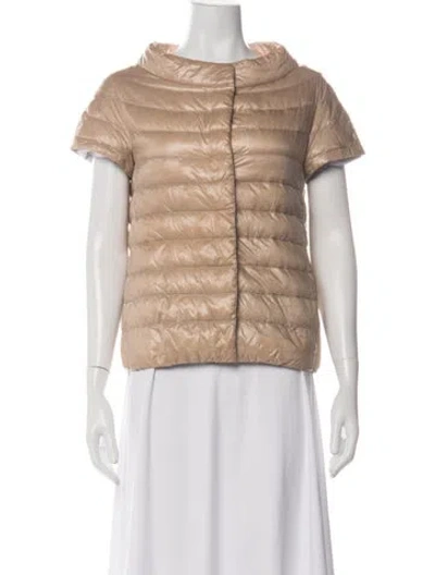 Pre-owned Herno Down Jacket In Neutrals