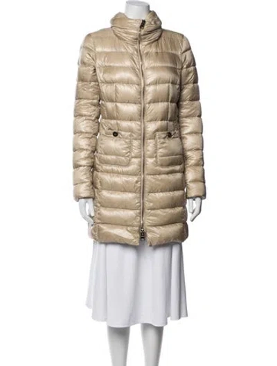 Pre-owned Herno Down Jacket In Neutrals
