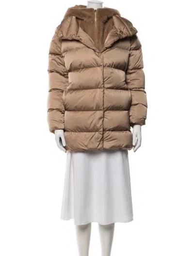 Pre-owned Herno Down Jacket In Neutrals