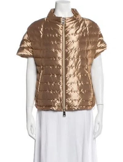 Pre-owned Herno Down Jacket In Neutrals