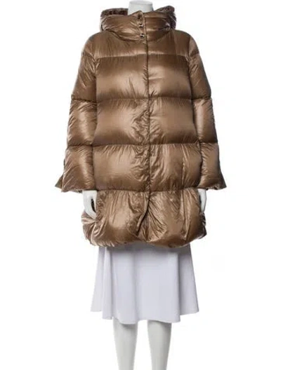 Pre-owned Herno Down Jacket In Neutrals