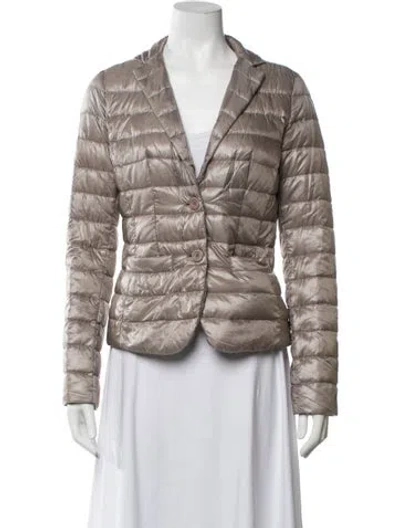 Pre-owned Herno Down Jacket In Neutrals