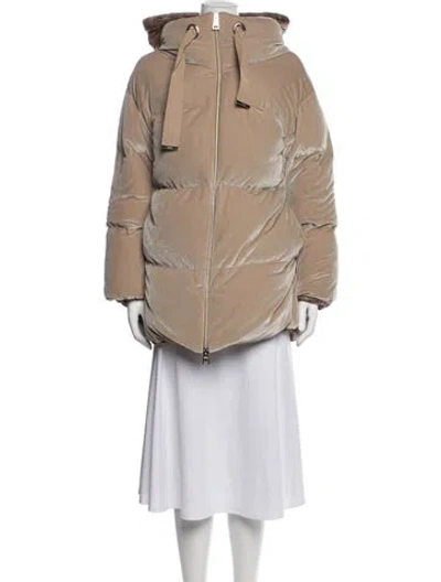 Pre-owned Herno Down Jacket In Neutrals
