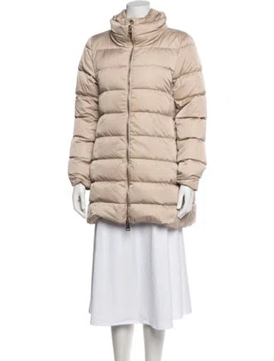 Pre-owned Herno Down Jacket In Neutrals