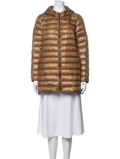 Pre-owned Herno Down Jacket In Neutrals