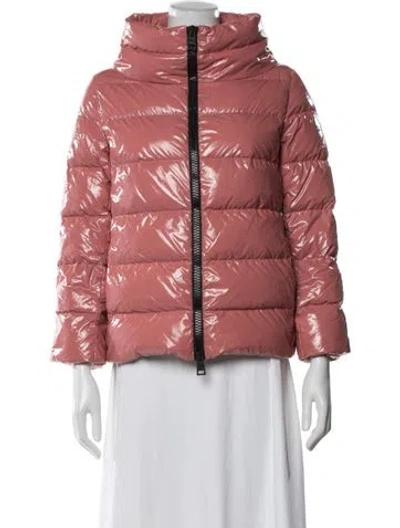 Pre-owned Herno Down Jacket In Pink