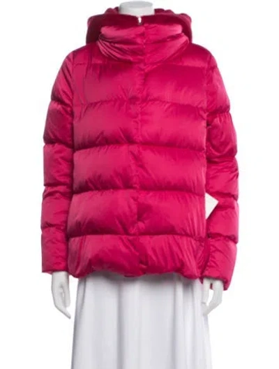 Pre-owned Herno Down Jacket In Pink