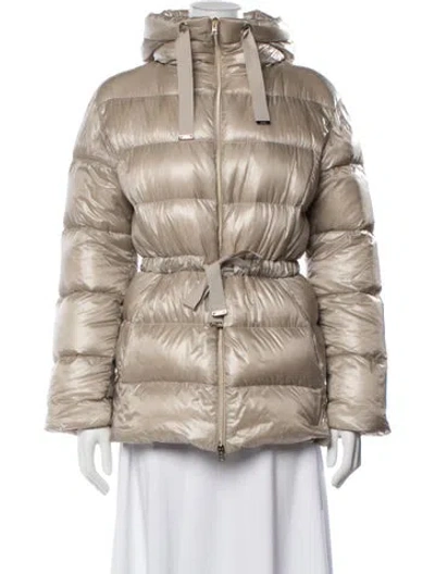 Pre-owned Herno Down Jacket In Pink