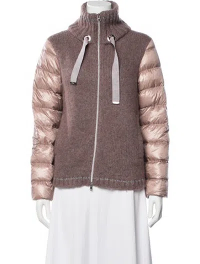Pre-owned Herno Down Jacket In Pink