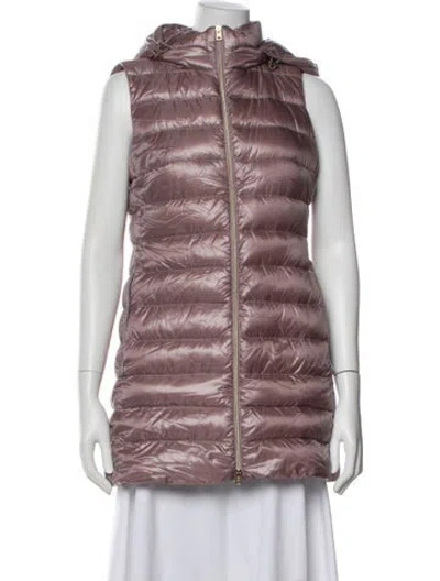 Pre-owned Herno Down Jacket In Purple