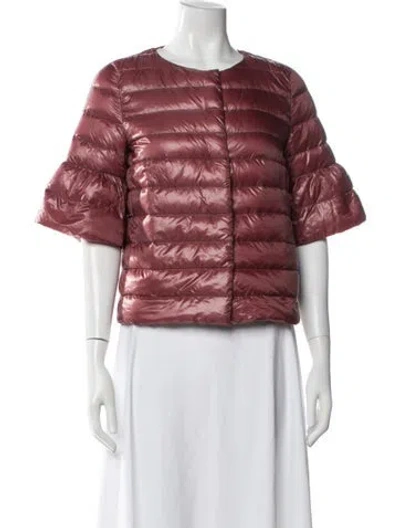 Pre-owned Herno Down Jacket In Red