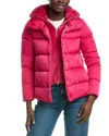 Herno Hooded Padded Jacket In Pink