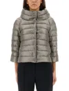 Herno Sofia Down Jacket In Gray