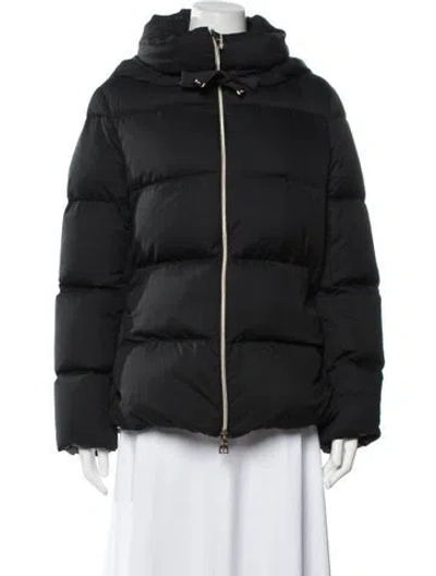 Pre-owned Herno Down Jacket W/ Tags In Black