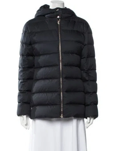 Pre-owned Herno Down Jacket W/ Tags In Blue