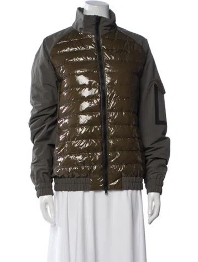 Pre-owned Herno Down Jacket W/ Tags In Green