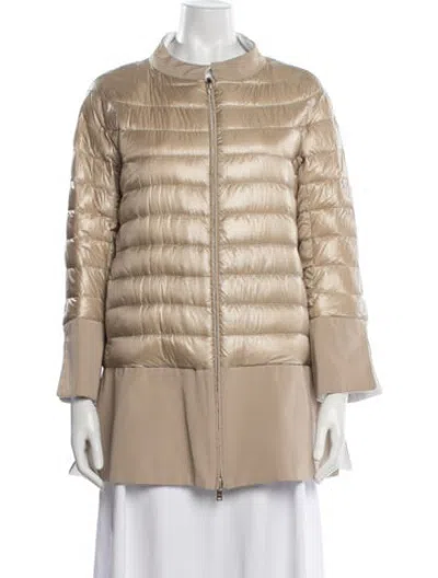 Pre-owned Herno Down Jacket W/ Tags In Neutrals