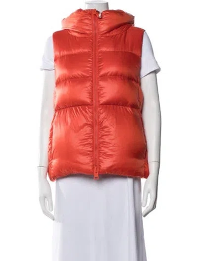 Pre-owned Herno Down Jacket W/ Tags In Orange