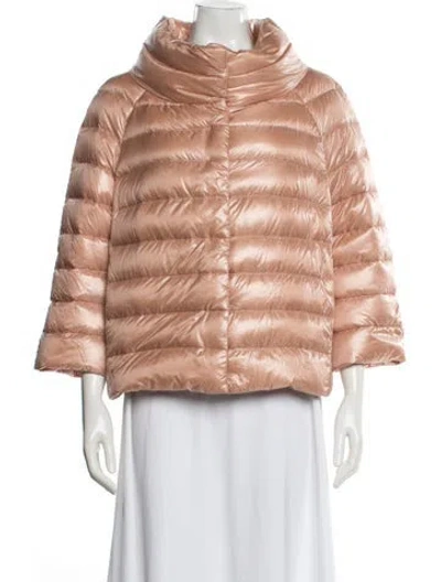 Pre-owned Herno Down Jacket W/ Tags In Pink